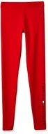 Legginsy - Tommy Hilfiger Legginsy dziewczęce, Głęboki karmazynowy, 9 miesi?cy - miniaturka - grafika 1