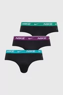 Majtki męskie - Nike slipy 3-pack męskie kolor czarny - miniaturka - grafika 1