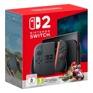 Nintendo Switch 2 Czarna + Mario Kart World - Konsole Nintendo - miniaturka - grafika 1