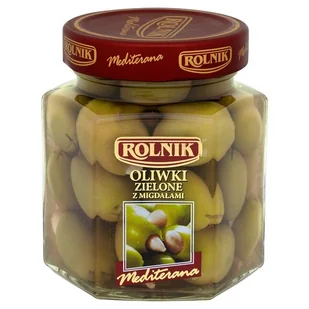 Rolnik Oliwki zielone z migdałami 314 ml - Pasztet i przetwory mięsne - miniaturka - grafika 1