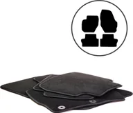 Dywaniki samochodowe - Dikel Dywaniki samochodowe welurowe 4szt. Volvo XC60 I - miniaturka - grafika 1