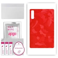 Akcesoria do tabletów i e-booków - folia naklejka skórka strukturalna na TYŁ do Lenovo Tab M10 5G - Moro Camo Czerwony - apgo SKINS - miniaturka - grafika 1