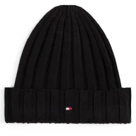 Czapki dla dzieci - Czapka Tommy Hilfiger Small Flag AU0AU02004 Czarny - miniaturka - grafika 1