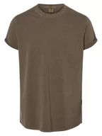 Koszulki męskie - G-Star RAW - T-shirt męski, beżowy|brązowy - miniaturka - grafika 1