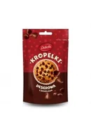 Dodatki do ciast w proszku - Delecta Kropelki deserowa czekolada 80 g - miniaturka - grafika 1