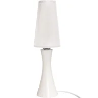 Lampy stojące - Biała lampka nocna z abażurem dla dziecka - 3X S192 E1-P90 - miniaturka - grafika 1