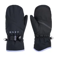 Rękawiczki - Rękawice dziecięce Roxy Jetty Girl Solid narciarskie -S - miniaturka - grafika 1