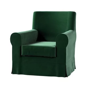 Dekoria Pokrowiec na fotel Ektorp Jennylund butelkowa zieleń Fotel Ektorp Jennylund Velvet 613-704-13 - Pokrowce na meble Dekoria Pokrowiec na fotel Ektorp Jennylund butelkowa zieleń Fotel Ektorp Jennylund Velvet 613-704-13 - Pokrowce na meble - miniaturka - grafika 1