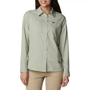 Bluzki damskie - Damska koszula z długim rękawem Columbia Silver Ridge Utility LS safari - XS - grafika 1