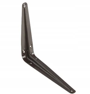 WSPORNIK PÓŁKI KĄTOWNIK POD PÓŁKĘ UCHWYT PODPÓRKA BRĄZOWY 125x150mm - Meble modułowe i akcesoria - miniaturka - grafika 1