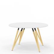 Ławy i stoliki kawowe - Nowy Styl Stolik TAUKO CONFERENCE TABLE LWM RO 1800 mm  - miniaturka - grafika 1