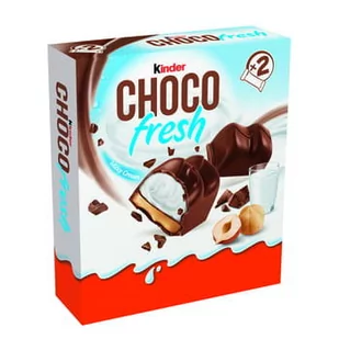 Kinder - Choco Fresh. Batoniki z nadzieniem mleczno karmelowym - Kefiry, jogurty, maślanki - miniaturka - grafika 1
