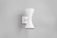 Lampy ogrodowe - Trio Leuchten Nowoczesna lampa ścienna biała 2-punktowa - Rolf - miniaturka - grafika 1
