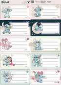 Szkolne artykuły papiernicze - Naklejki na zeszyty pasek Stitch mix - Beniamin - miniaturka - grafika 1