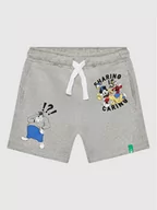 Spodenki damskie - United Colors Of Benetton Szorty sportowe DISNEY 3BC1G900I Szary Regular Fit - miniaturka - grafika 1
