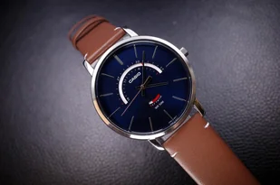 Zegarek ZEGAREK MĘSKI CASIO MTP-B105L-2AV (zd181d) + BOX - Zegarki męskie - miniaturka - grafika 4