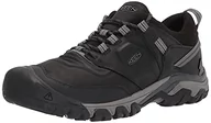 Buty trekkingowe męskie - KEEN Męskie buty trekkingowe Ridge Flex, Czarny magnes, 40.5 EU - miniaturka - grafika 1