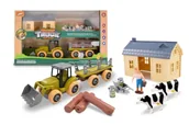 Samochody i pojazdy dla dzieci - Zestaw Farma z traktorem i szopa - Artyk - miniaturka - grafika 1