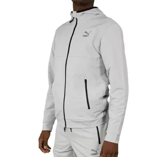 Bluza męska sportowa Puma CLSX+ FZ - Bluzy sportowe męskie - miniaturka - grafika 1