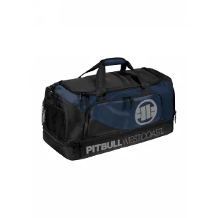 Torba sportowa Pit Bull Logo TNT II 100L - Czarna/Granatowa RATY 0% | PayPo | GRATIS WYSYŁKA | ZWROT DO 100 DNI - Torby sportowe - miniaturka - grafika 1