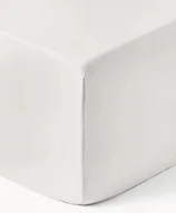 Prześcieradła - Prześcieradło z satyny bawełnianej z gumką Premium 90 x 200 x 35 cm - miniaturka - grafika 1