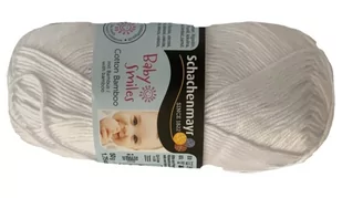 Import Włóczka Schachenmayr Baby Smiles Cotton Bamboo ( 01001 ) 84B4-516D5_20210714181042 - Pasmanteria - miniaturka - grafika 1