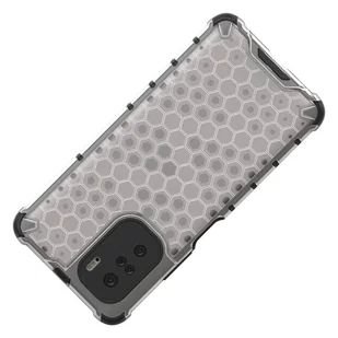 Honeycomb etui pancerny pokrowiec z żelową ramką Xiaomi Redmi K40 Pro+ / K40 Pro / K40 / Poco F3 niebieski - Etui i futerały do telefonów - miniaturka - grafika 8
