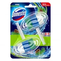 Domestos Lever Kostka toaletowa 3in1 Pine 2 x 40 g - Środki do WC - miniaturka - grafika 1