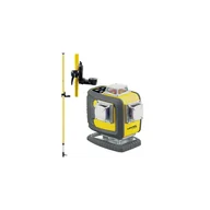 Poziomice laserowe - Laser budowlany Nivel System CL4D-B - ZESTAW tyczka rozporowa LP-36 Nivel System - miniaturka - grafika 1