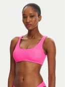 Stroje kąpielowe - Banana Moon Góra od bikini Justin Scrunchy JAA33 Różowy - miniaturka - grafika 1