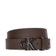 Paski - Pasek Męski Calvin Klein Ck Buckle 32Mm LV04D7022G Brązowy - miniaturka - grafika 1