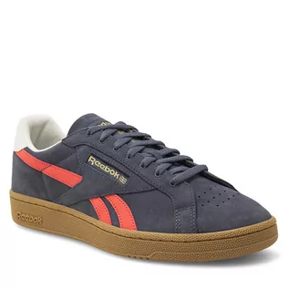 Półbuty męskie - Sneakersy Reebok Club C Grounds 100074847 Navy - grafika 1