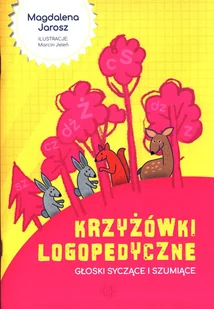 Harmonia Krzyżówki logopedyczne Magdalena Jarosz, Marcin Jeleń - Książki edukacyjne - miniaturka - grafika 1
