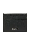 Etui na dokumenty i karty - Calvin Klein Etui na karty kredytowe Ck Must Mono Cardholder 6cc K50K512701 Czarny - miniaturka - grafika 1