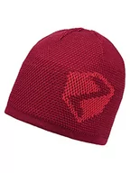Czapki damskie - Ziener Ilmaro Ciepła czapka z dzianiny z podszewką z polaru, Red Pepper, rozmiar uniwersalny - miniaturka - grafika 1