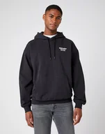 Bluzy męskie - MĘSKA BLUZA WRANGLER WWYG HOODIE FADED BLACK W6F9H1XV6 112141481 - Wrangler - miniaturka - grafika 1