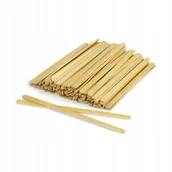 Depilacja - Długie, Cienkie Szpatułki Drewniane 100 Sztuk - miniaturka - grafika 1