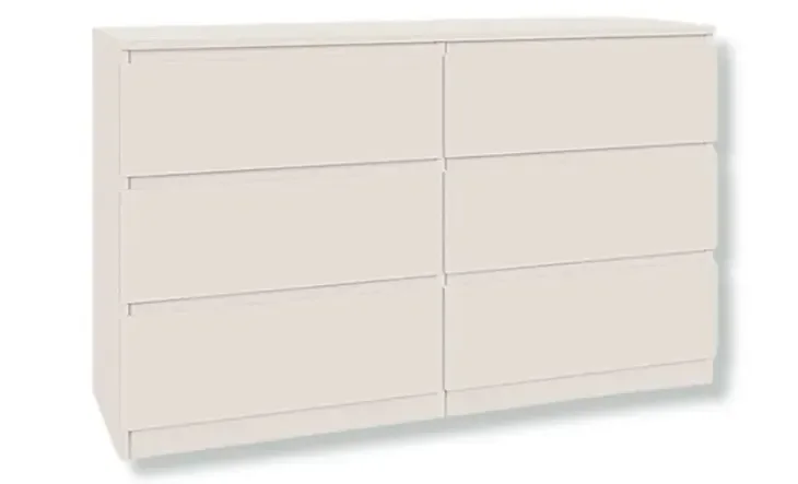 Komoda 100 cm 6 szuflad KASZMIR Nowość