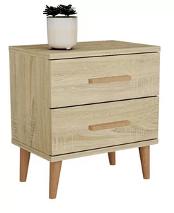 Oslo 2 Szafka Nocna Sonoma Styl Skandynawski - Szafki nocne Oslo 2 Szafka Nocna Sonoma Styl Skandynawski - Szafki nocne - miniaturka - grafika 1