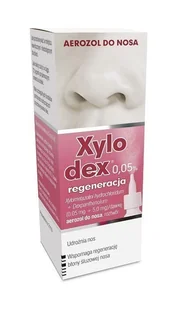 Polfa WARSZAWSKIE ZAKŁ.FARM. S.A. Xylodex Regeneracja 0,05% aerozol do nosa 10 ml 4344951 - Przeziębienie i grypa - miniaturka - grafika 1