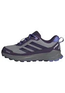 Buty dla chłopców - adidas Uniseks - dzieci Terrex Trailmaker 2 RAIN.RDY Hiking Shoes Kids, grey three/aurora plum/semi cobalt blue, 34 EU - miniaturka - grafika 1