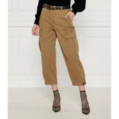 Spodnie damskie - Pinko Spodnie cargo SONATA | Loose fit - miniaturka - grafika 1