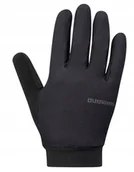 Rękawiczki rowerowe - Rękawiczki rowerowe SHIMANO Explorer (rozmiar S) Czarny - miniaturka - grafika 1