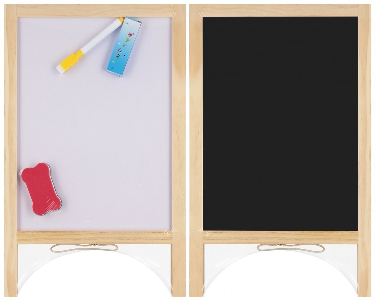 MEGA CREATIVE, Tablica Magnetyczna 2W1 Stojąca Z Akcesoriami