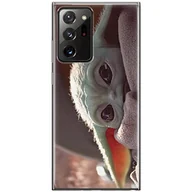 Etui i futerały do telefonów - ERT GROUP etui na telefon Samsung GALAXY NOTE 20 ULTRA, case oryginalny i oficjalnie licencjonowany przez Star Wars, wzór Baby Yoda 021, optymalnie dopasowane, plecki z TPU - miniaturka - grafika 1