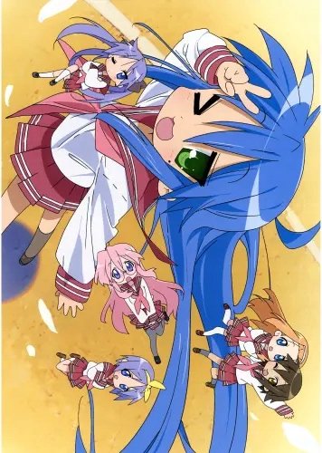 Plakat Anime Manga Lucky Star ls_056 A3 (custom)