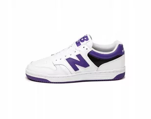 Buty New Balance 480 Białe Fioletowe BB480LPB 40.5EU - Moda i Uroda OUTLET - miniaturka - grafika 1