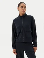 Bluzy damskie - EA7 Emporio Armani Bluza 7W000171 AF12643 UC001 Czarny Regular Fit - miniaturka - grafika 1