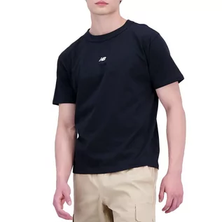 Koszulki męskie - Koszulka New Balance MT31504BK - czarna - grafika 1