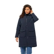 Kurtki damskie - Damska parka zimowa Jack Wolfskin WHITE FROST PARKA W night blue - XXL - miniaturka - grafika 1